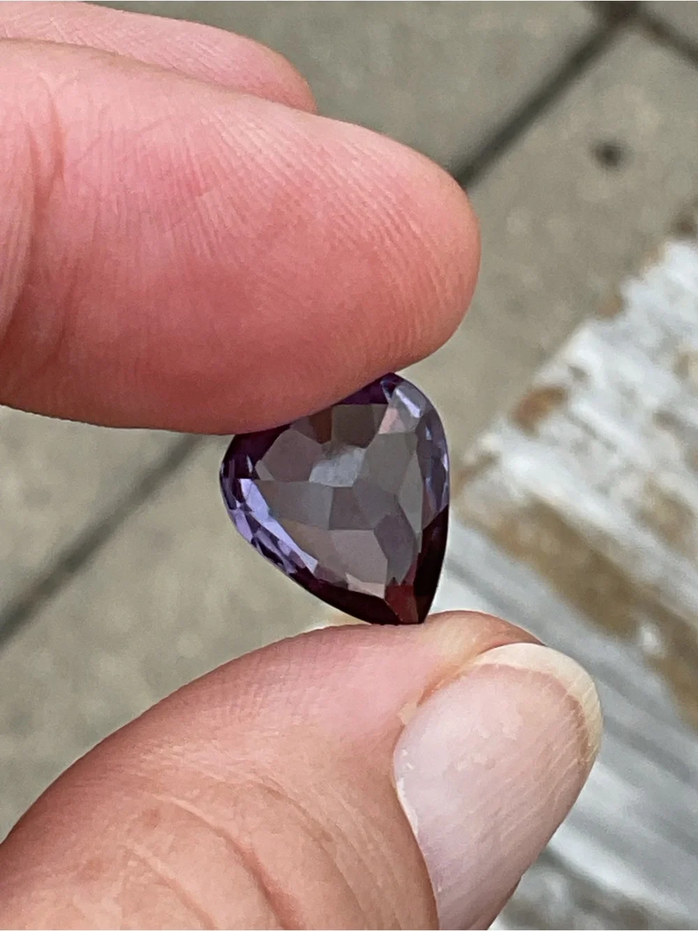 Lab Created, Color Changing Sapphire Loosegem